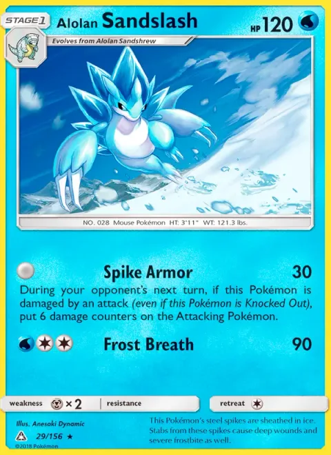 Alolan Sandslash [Spike Armor | Frost Breath]