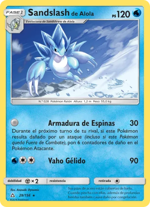 Alolan Sandslash [Spike Armor | Frost Breath]