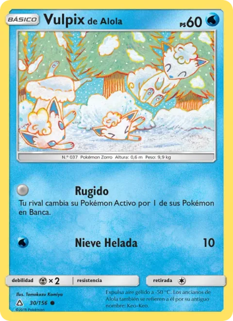 Alolan Vulpix [Roar | Icy Snow]
