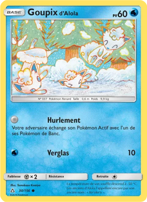 Alolan Vulpix [Roar | Icy Snow]