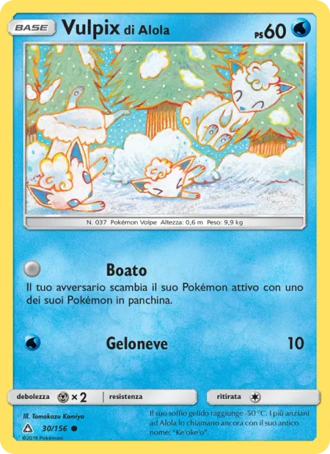 Alolan Vulpix [Roar | Icy Snow]