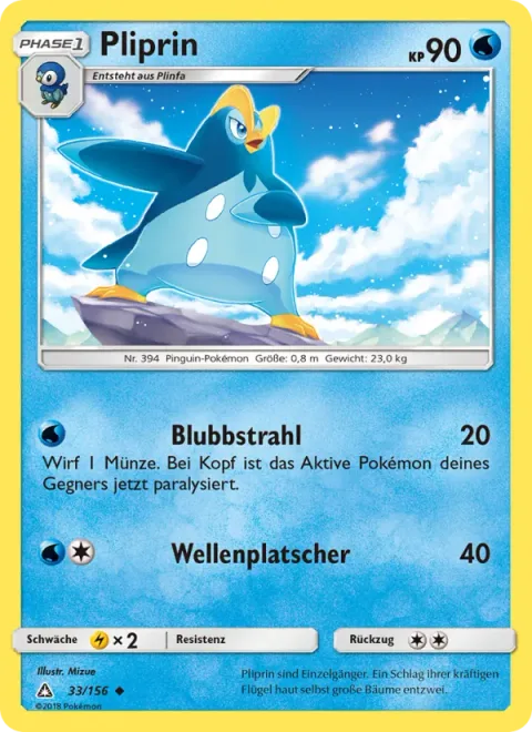Prinplup [Bubble Beam | Wave Splash]
