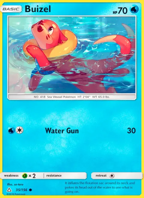 Buizel [Water Gun]
