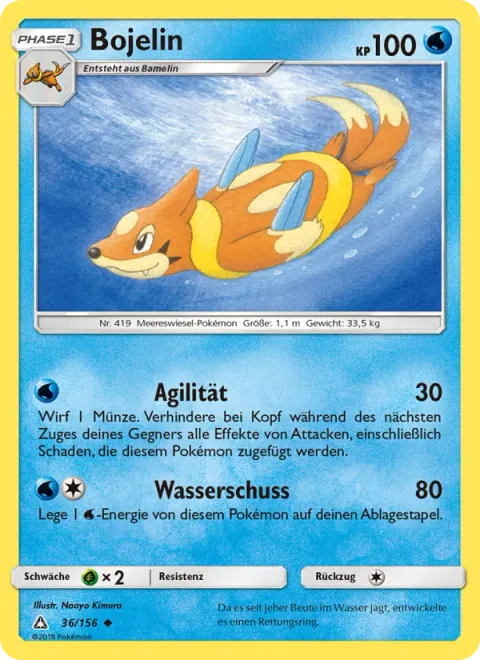 Floatzel [Agility | Aqua Blast]