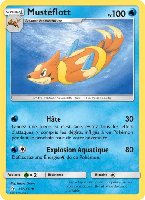 Floatzel [Agility | Aqua Blast]