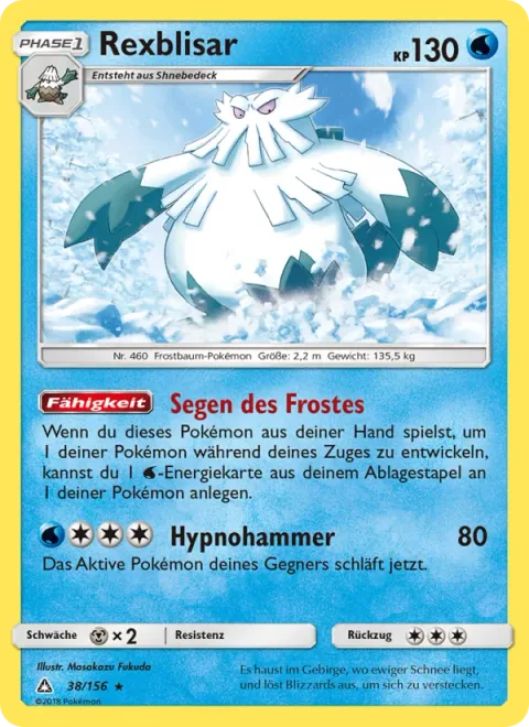 Abomasnow [Blessings of the Frost | Hypno Hammer]