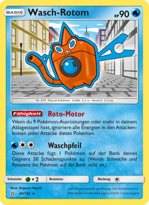 Wash Rotom [Roto Motor | Wash Arrow]