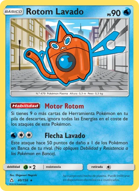Wash Rotom [Roto Motor | Wash Arrow]