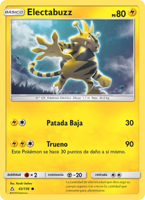 Electabuzz [Low Kick | Thunder]