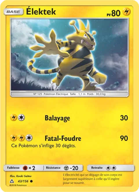Electabuzz [Low Kick | Thunder]