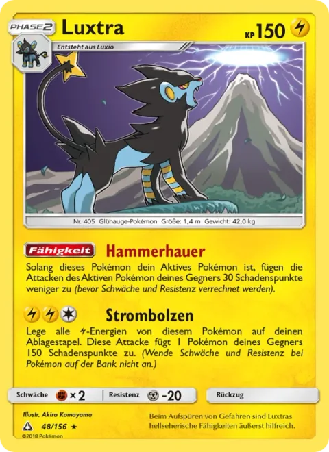 Luxray [Intimidating Fang | Volt Bolt]