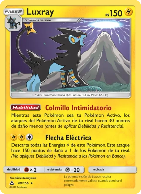 Luxray [Intimidating Fang | Volt Bolt]