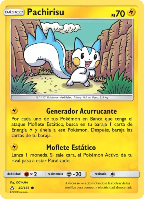 Pachirisu [Snuggly Generator | Nuzzle]