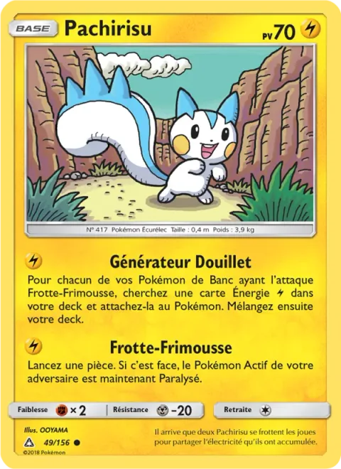 Pachirisu [Snuggly Generator | Nuzzle]