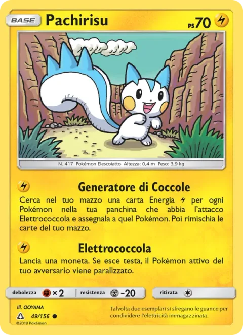 Pachirisu [Snuggly Generator | Nuzzle]