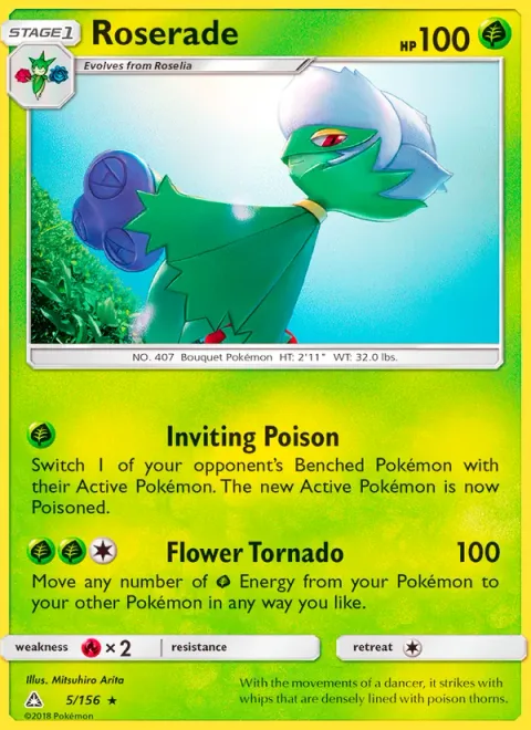 Roserade [Inviting Poison | Flower Tornado]