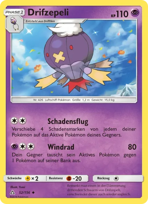 Drifblim [Damage Transport | Wind Wheel]