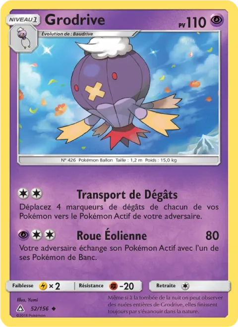 Drifblim [Damage Transport | Wind Wheel]