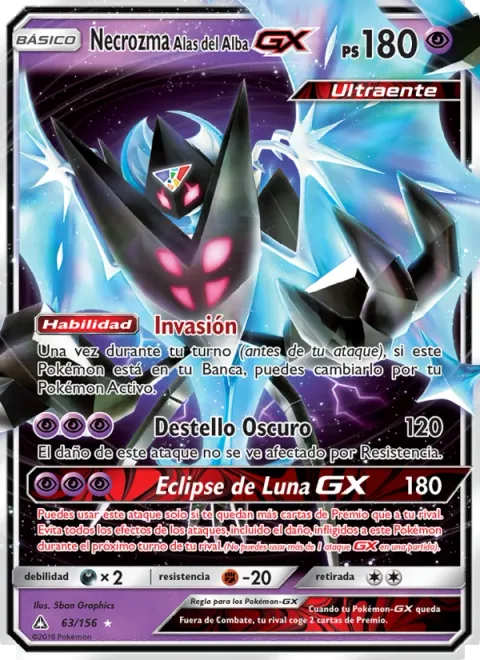Dawn Wings Necrozma GX [Invasion | Dark Flash | Moon's Eclipse GX]