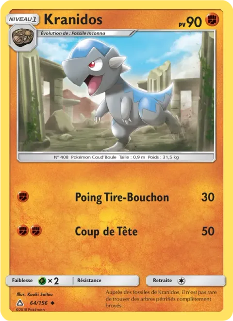 Cranidos [Corkscrew Punch | Headstrike]