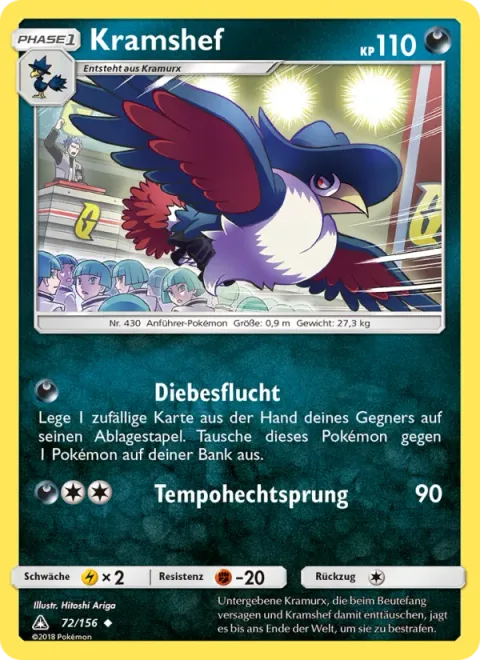 Honchkrow [Rip and Run | Speed Dive]