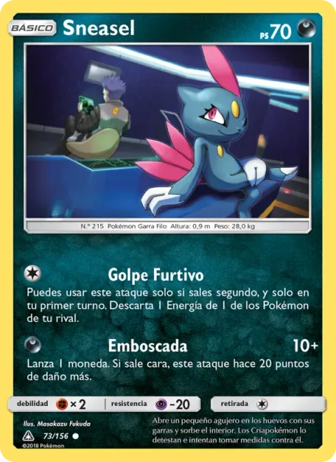 Sneasel [Sneaky Smash | Ambush]