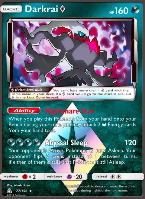 Darkrai ◇ [Nightmare Scar | Abyssal Sleep | Prism]