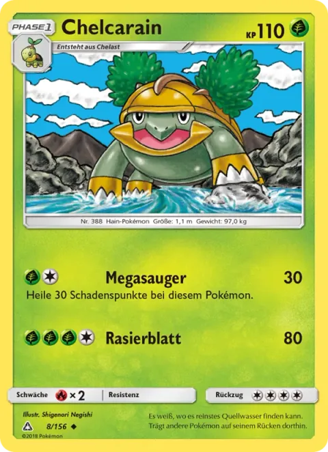 Grotle [Mega Drain | Razor Leaf]