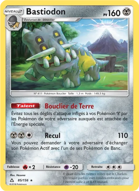 Bastiodon [Earthen Shield | Push Down]