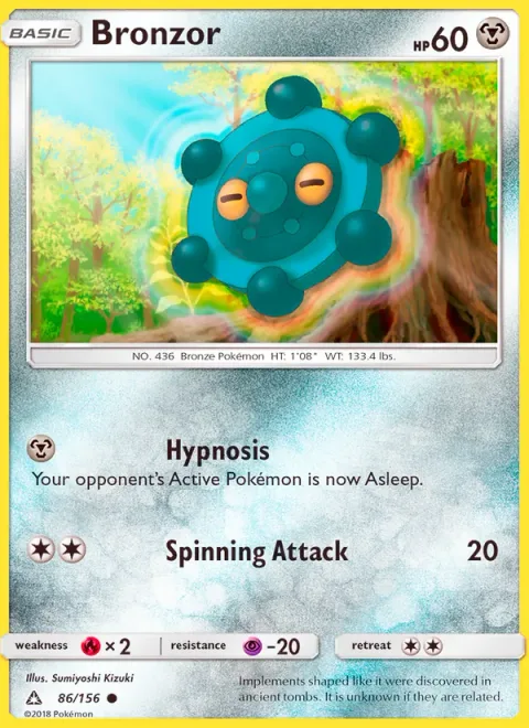 Bronzor [Hypnosis | Spinning Attack]