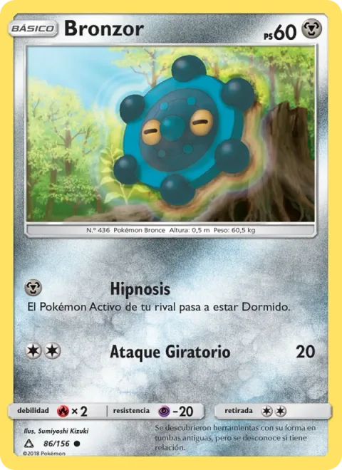 Bronzor [Hypnosis | Spinning Attack]