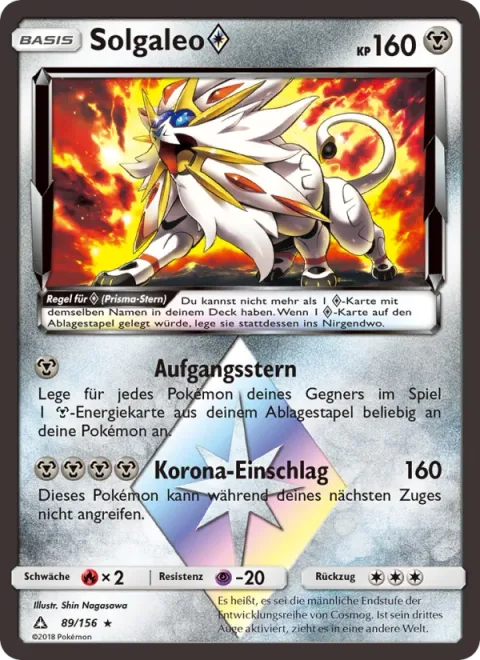 Solgaleo ◇ [Radiant Star | Corona Impact | Prism]