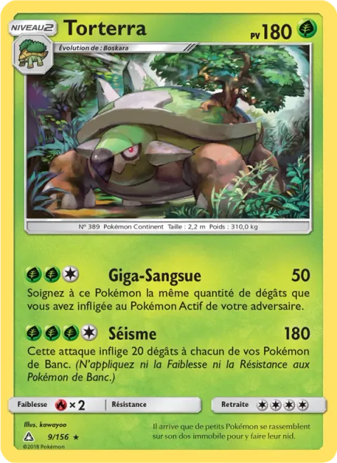 Torterra [Giga Drain | Earthquake]
