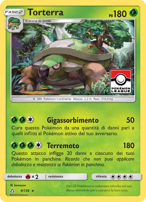 Torterra [Giga Drain | Earthquake]