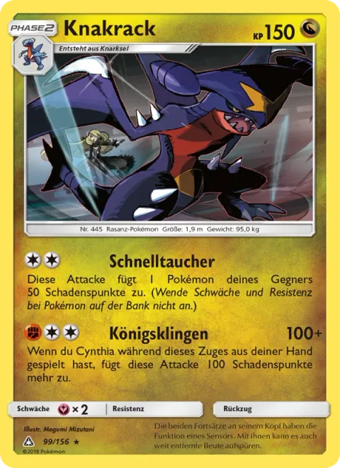 Garchomp [Quick Dive | Royal Blades]
