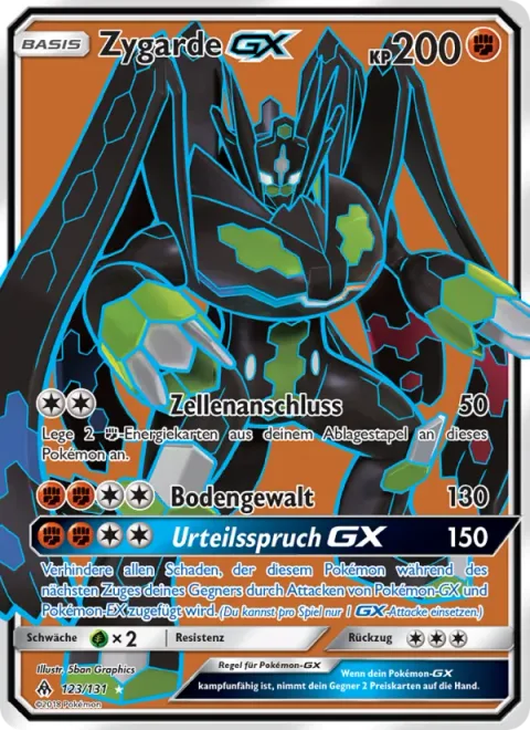 Zygarde GX [Cell Connector | Land's Wrath | Verdict GX]