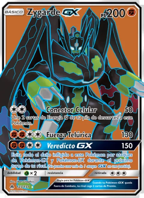 Zygarde GX [Cell Connector | Land's Wrath | Verdict GX]