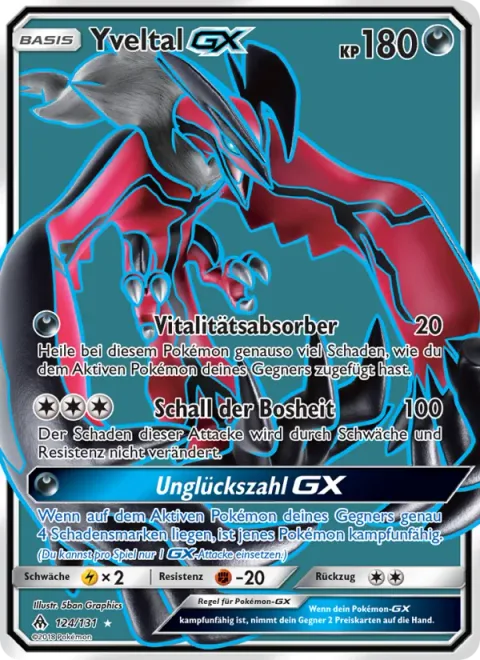 Yveltal GX [Absorb Vitality | Sonic Evil | Doom Count GX]