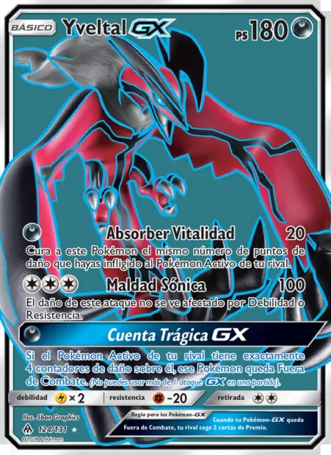 Yveltal GX [Absorb Vitality | Sonic Evil | Doom Count GX]