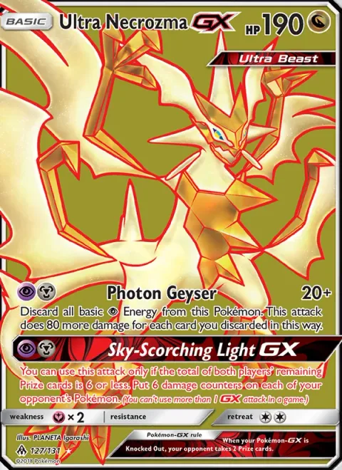 Ultra Necrozma GX [Photon Geyser | Sky-Scorching Light GX]