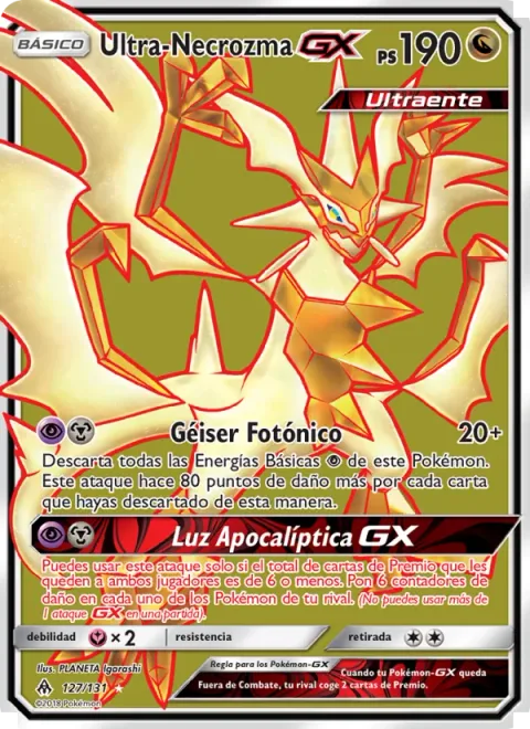 Ultra Necrozma GX [Photon Geyser | Sky-Scorching Light GX]