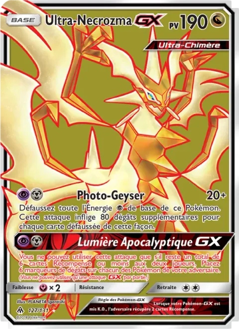 Ultra Necrozma GX [Photon Geyser | Sky-Scorching Light GX]