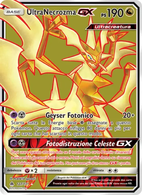 Ultra Necrozma GX [Photon Geyser | Sky-Scorching Light GX]