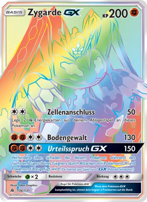 Zygarde GX [Cell Connector | Land's Wrath | Verdict GX]