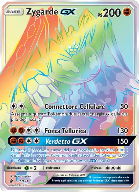 Zygarde GX [Cell Connector | Land's Wrath | Verdict GX]