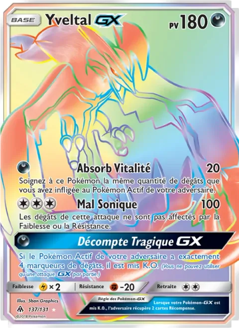 Yveltal GX [Absorb Vitality | Sonic Evil | Doom Count GX]