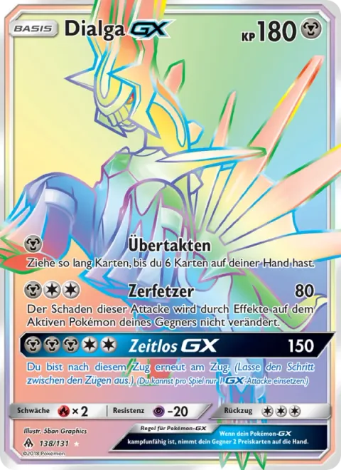 Dialga GX [Overclock | Shred | Timeless GX]