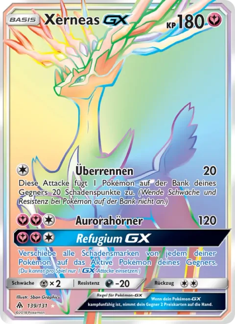 Xerneas GX [Overrun | Aurora Horns | Sanctuary GX]