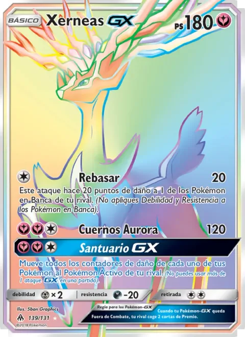 Xerneas GX [Overrun | Aurora Horns | Sanctuary GX]