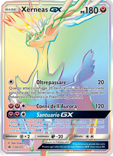 Xerneas GX [Overrun | Aurora Horns | Sanctuary GX]